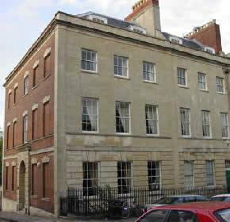 The Georgian terrace of Berkeley Square